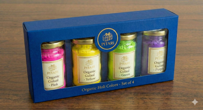 The Garden Green 🪴| Certified Organic Holi Color Jar (Set of 1)