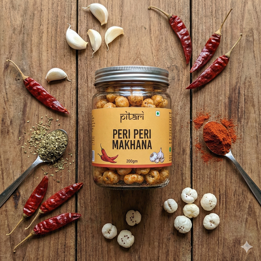 Pitari CrunchLite - Peri Peri Makhana Pops
