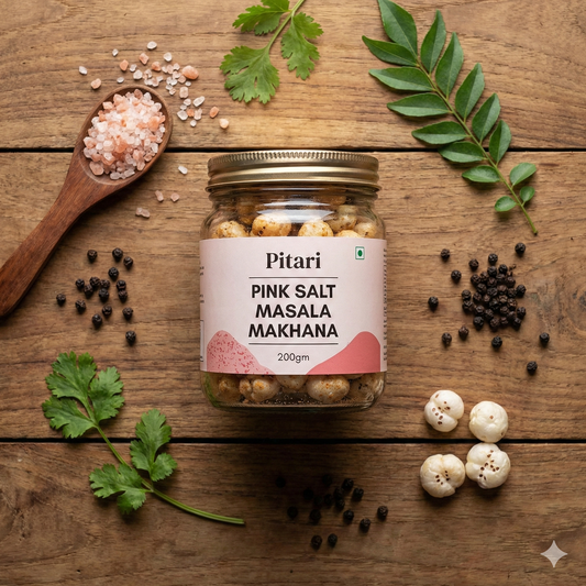 Pitari CrunchLite - Pink Salt Foxnut Pops