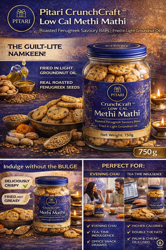 Pitari CrunchLite – Low Cal Methi Mathi