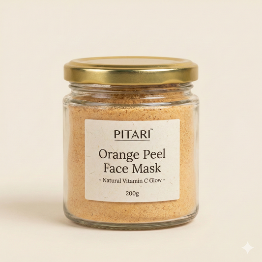 Sun-Dried Orange Peel Powder