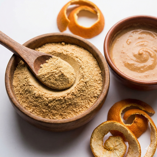 Sun-Dried Orange Peel Powder