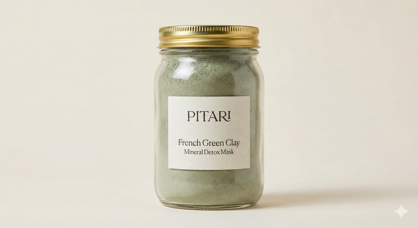 Mineral-Rich French Green Clay: Deep Pore Cleanse & Oil Control