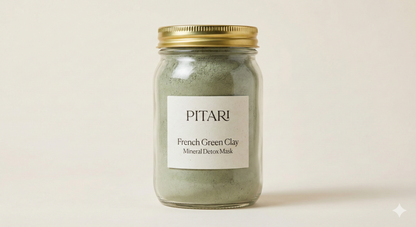 Mineral-Rich French Green Clay: Deep Pore Cleanse & Oil Control