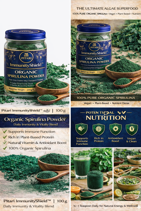 Pitari ImmunityShield - Organic Spirulina Powder